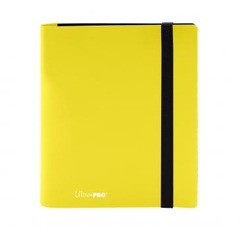 Ultra Pro Binder 4 pocket Eclipse Yellow